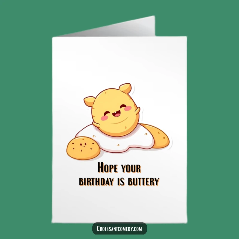 Free Printable Birthday Card: Glee-Filled Crescent Roll Tumbles for a Funny Downloadable Gift