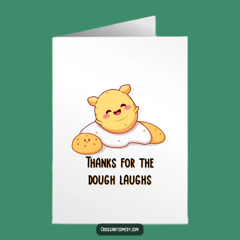 Free Printable Thank You Card: Glee-Filled Crescent Roll Tumbles for a Downloadable Gift